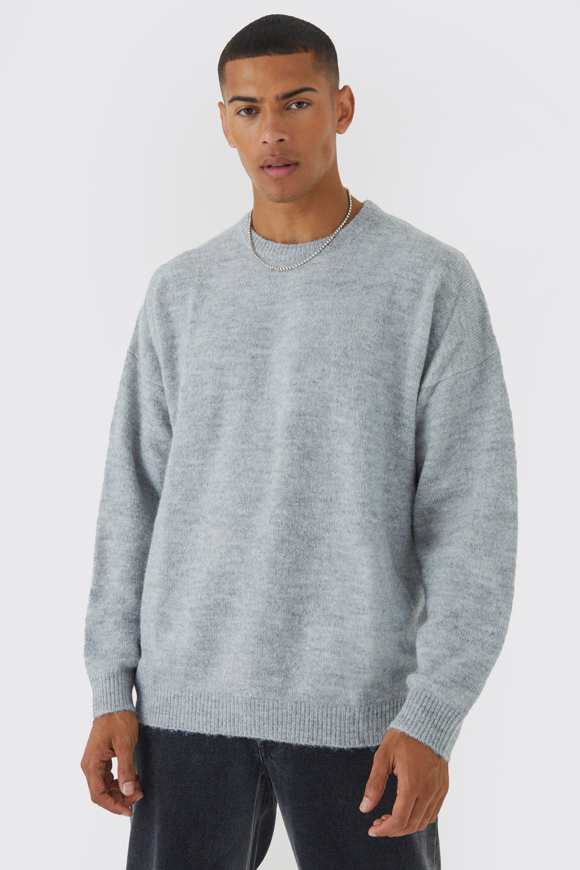 Crew neck sales mens jumpers